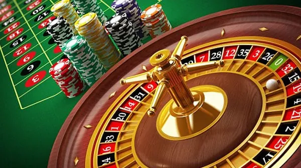 Person playing slots on a mobile phone