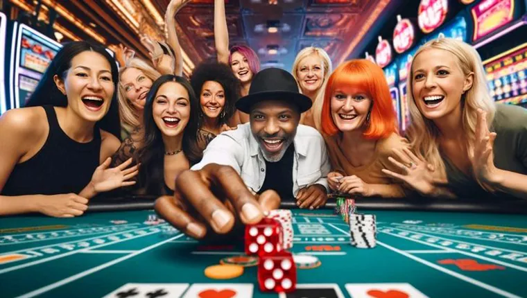 Colorful slot machine reels spinning on bet100 casino